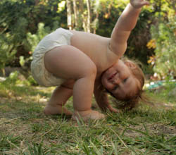 barefoot baby